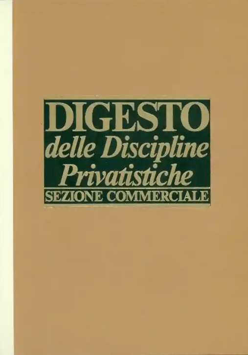 Immagine 0 di Digesto Discipline Privatist.