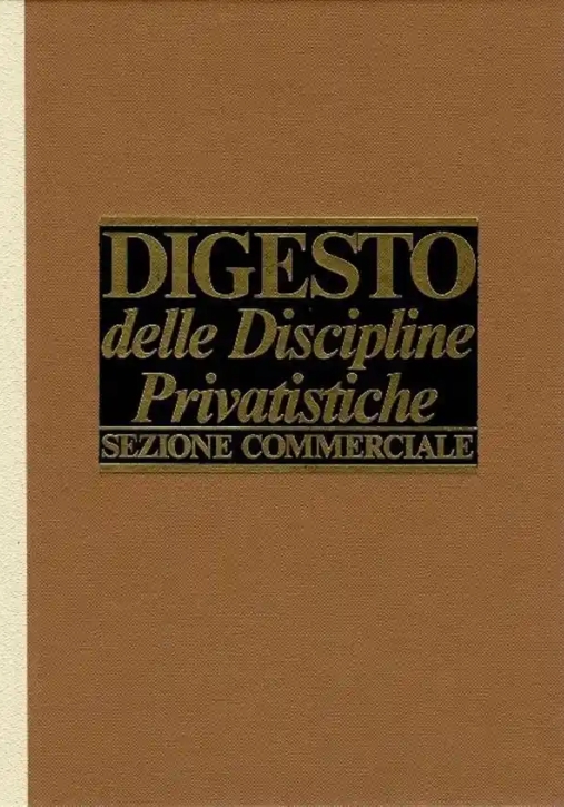 Immagine 0 di Digesto Commerciale