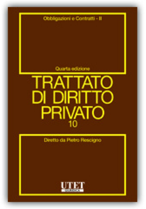 Immagine 0 di Trattato Diritto Privato 10