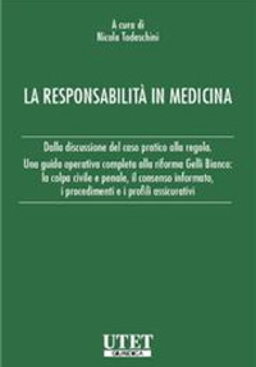 Immagine 0 di Responsabilita' In Medicina 3ed.