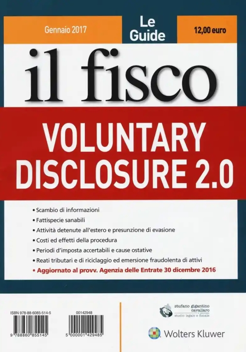 Immagine 0 di Voluntary Disclosure 2.0