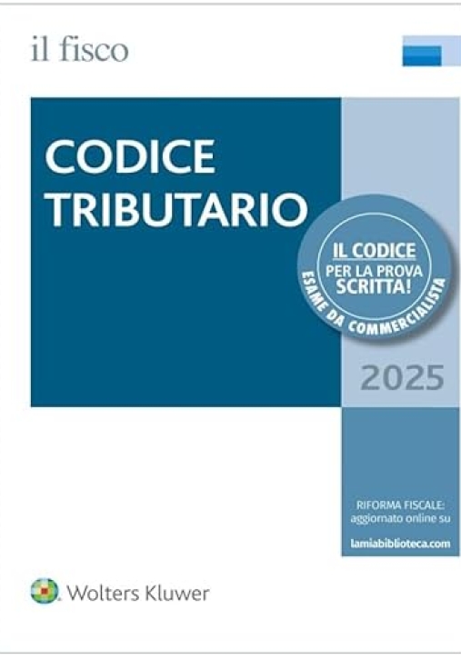 Immagine 0 di Codice Tributario 2025 Fisco