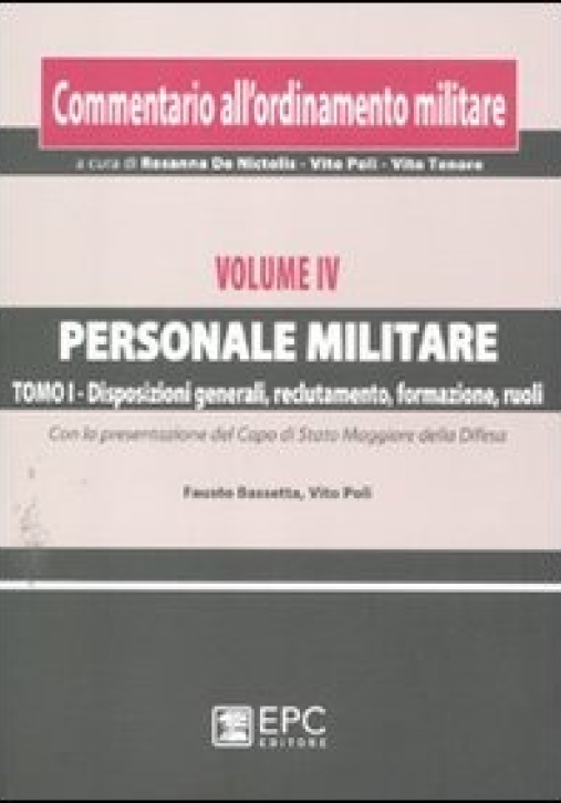 Immagine 0 di Ordinamento Milit.vol.4 Pers.militare 1