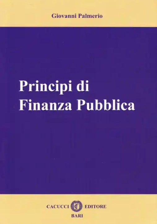 Immagine 0 di Principi Di Finanza Pubblica