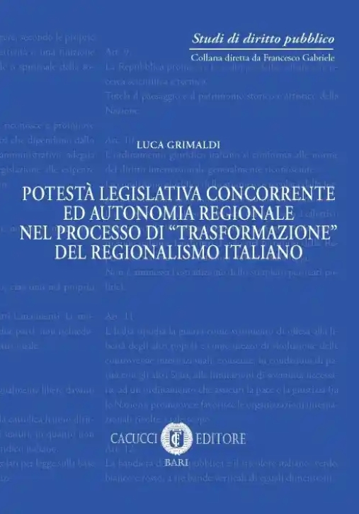 Immagine 0 di Potesta' Legislativa