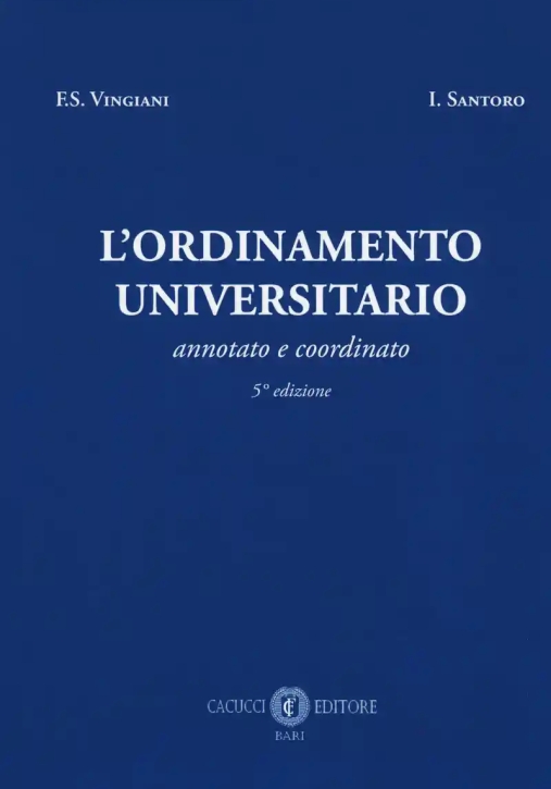 Immagine 0 di L'ordinamento Universitario