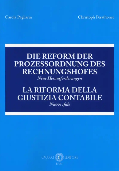 Immagine 0 di La Riforma Della Giustizia Contabile