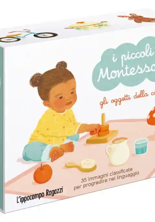 Immagine 0 di Oggetti Della Casa. I Piccoli Montessori. Ediz. A Colori. Con 5 Carte Ambienti. Con 35 Carte Oggetti