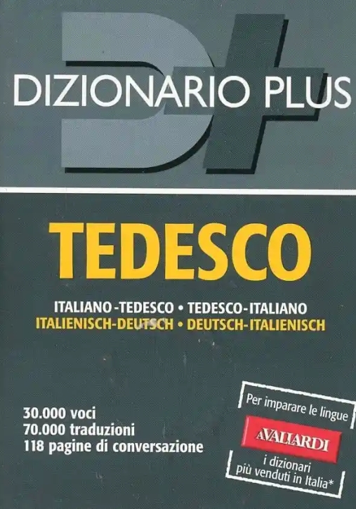 Immagine 0 di Dizionario Tedesco. Italiano-tedesco, Tedesco-italiano