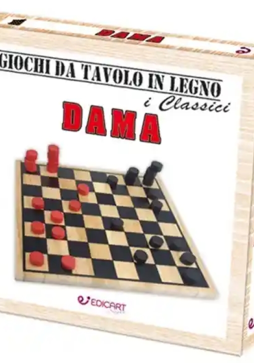 Immagine 0 di Giochi In Legno Dama Sfuso