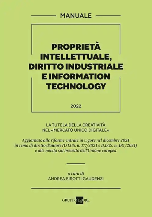 Immagine 0 di Propriet? Intellettuale Dir.industriale