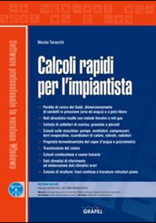 Immagine 0 di Calcoli Rapidi Per L'impiantista. Con Cd-rom