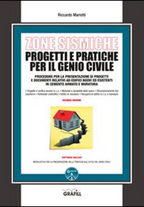 Immagine 0 di Zone Sismiche - Progetti E Pratiche Per Il Genio Civile 2ed. + Softwar