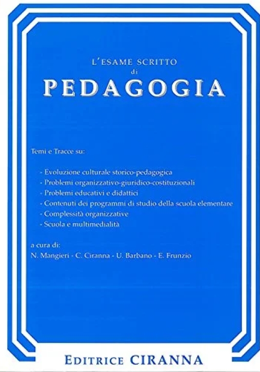 Immagine 0 di Esame Scritto Di Pedagogia