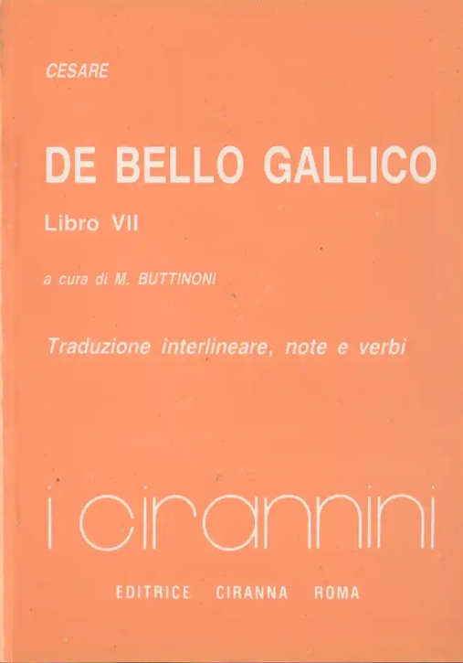 Immagine 0 di De Bello Gallico - Lib. Vii