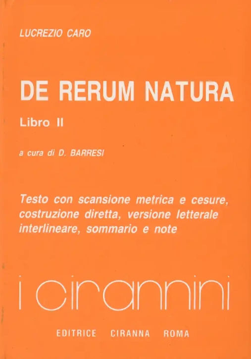 Immagine 0 di De Rerum Natura - Libro 2