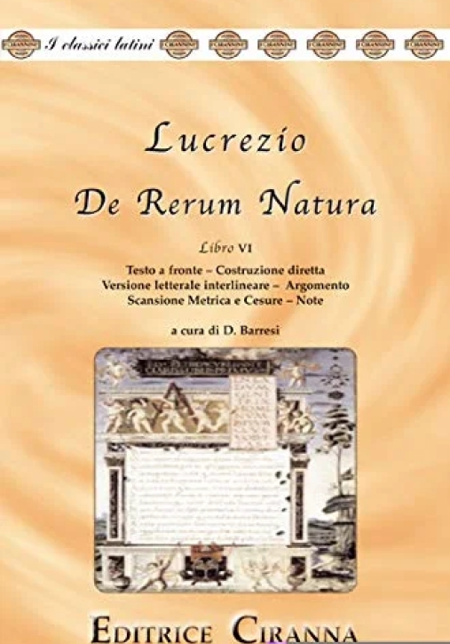 Immagine 0 di De Rerum Natura - Lib. 6