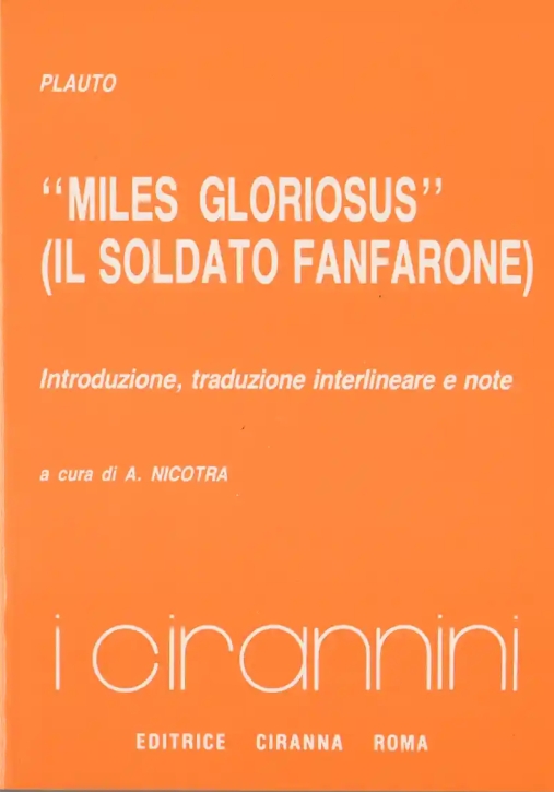 Immagine 0 di Miles Gloriosus