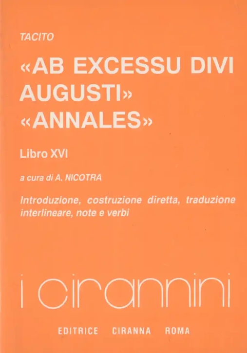 Immagine 0 di Annali - Lib. Xvi