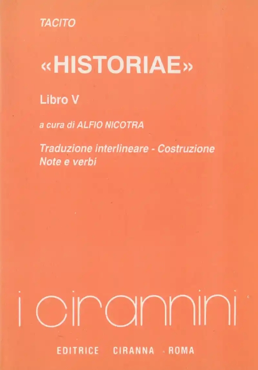 Immagine 0 di Historiae - Lib. V