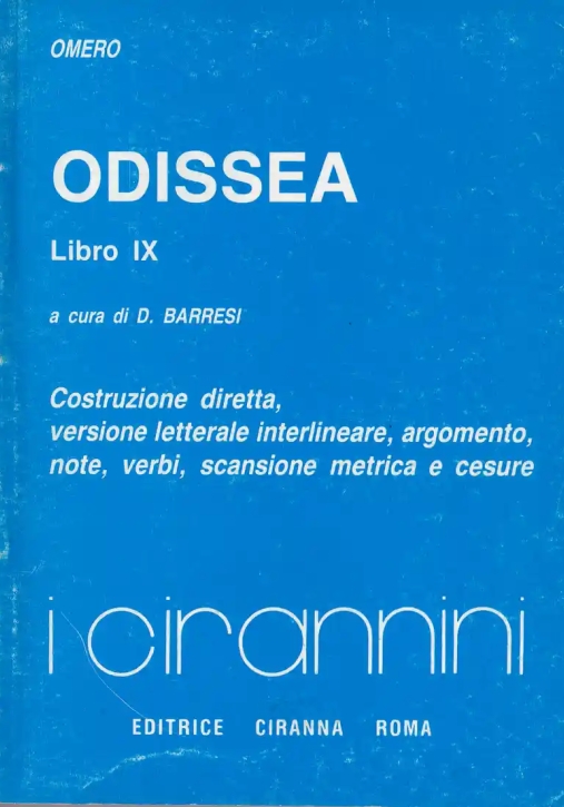 Immagine 0 di Odissea - Lib. Ix