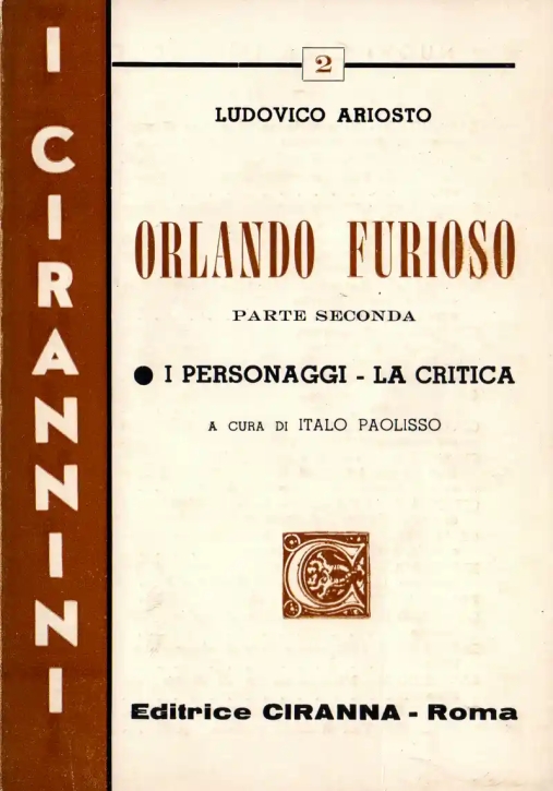 Immagine 0 di Orlando Furioso - Vol. Ii