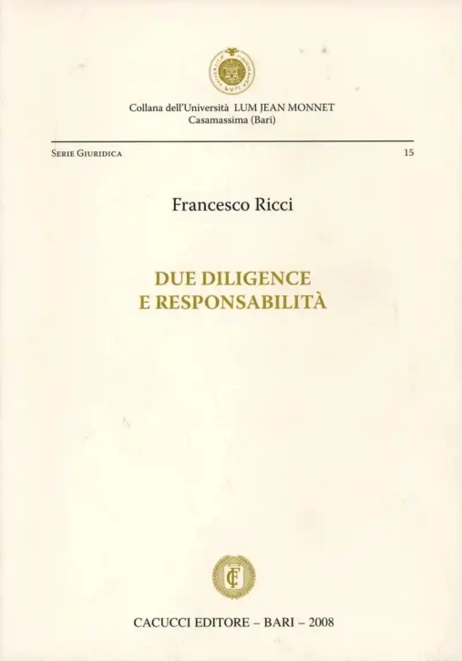 Immagine 0 di Due Diligence E Responsabilita'