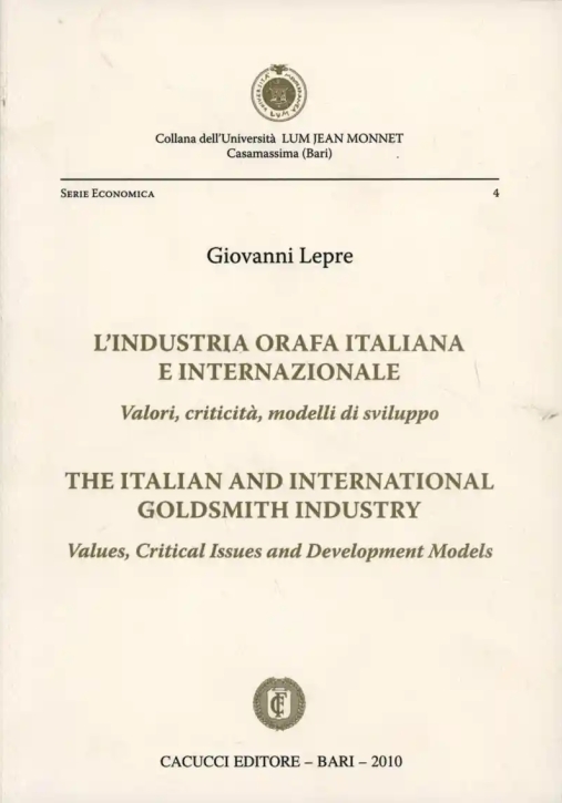 Immagine 0 di L'industria Orafa Italiana E Internazionale