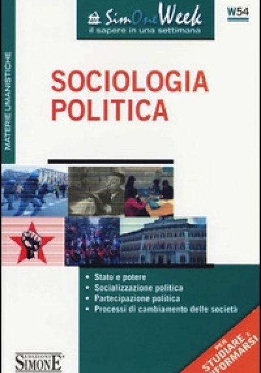 Immagine 0 di W54  Sociologia Politica