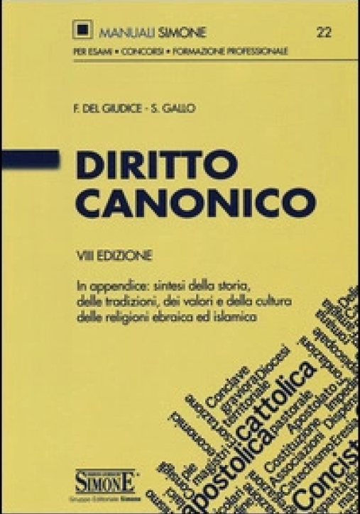 Immagine 0 di 22 Diritto Canonico