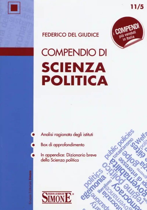 Immagine 0 di 11/5  Compendio Di Scienza Politica