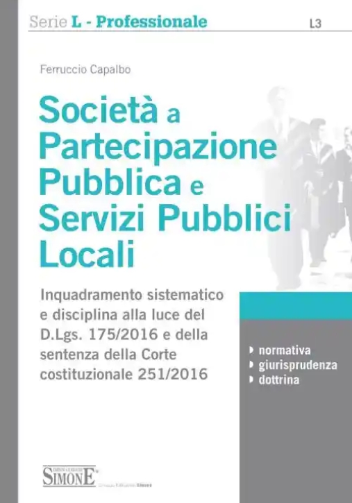 Immagine 0 di L3  SocietÃ  A Partecipazione Pubblica E Servizi Pubblici Locali