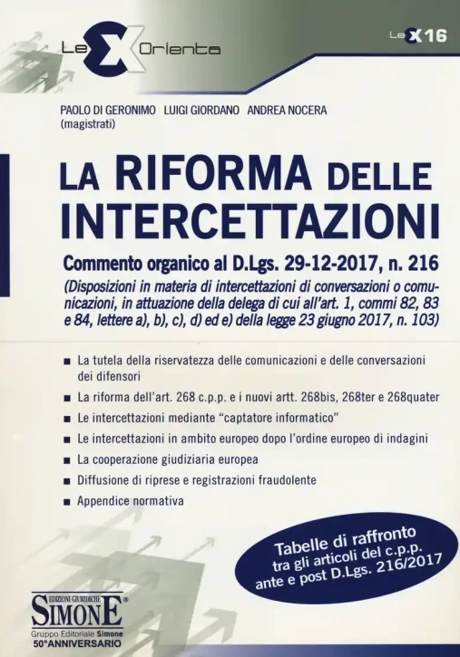 Immagine 0 di La Riforma Delle Intercettazioni