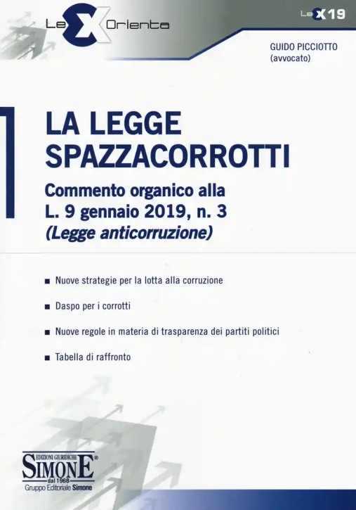 Immagine 0 di La Legge Spazzacorrotti