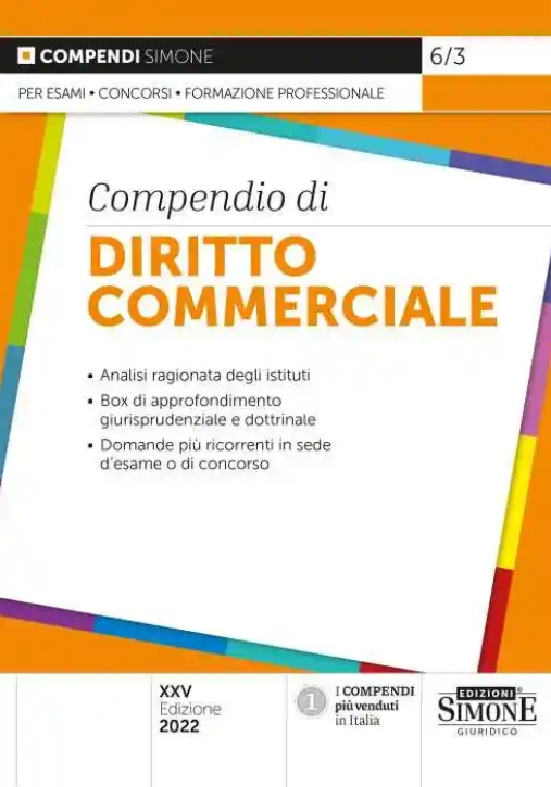 Immagine 0 di Compendio Di Diritto Commerciale