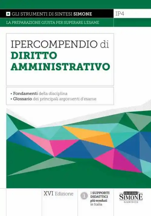 Immagine 0 di Ipercompendio Diritto Amministrativo 16e