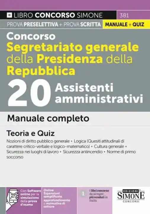 Immagine 0 di 20 Assistenti Amm.vi Segr.presid.repubb.