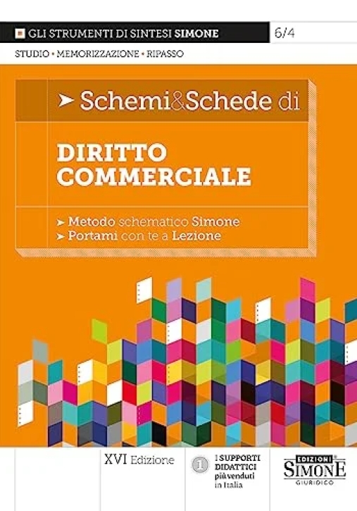 Immagine 0 di Schemi & Schede Diritto Commerciale 16ed