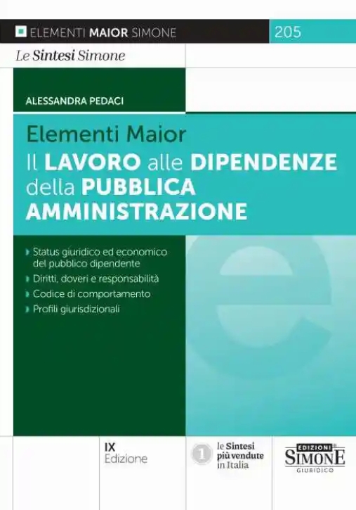 Immagine 0 di Elementi Maior Lavoro Dipendenze P.a.