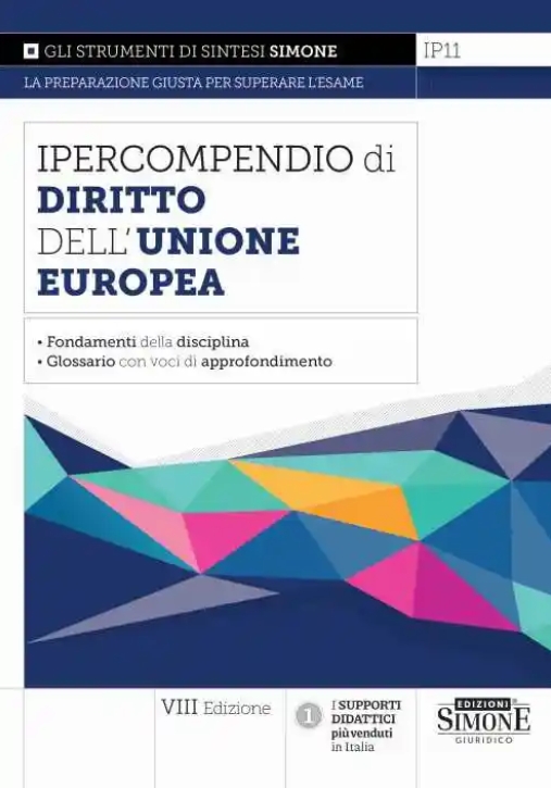 Immagine 0 di Ipercompendio Diritto Unione Europea 8ed