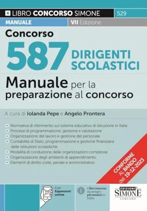 Immagine 0 di 587 Conc.dirigente Scolastico Manuale