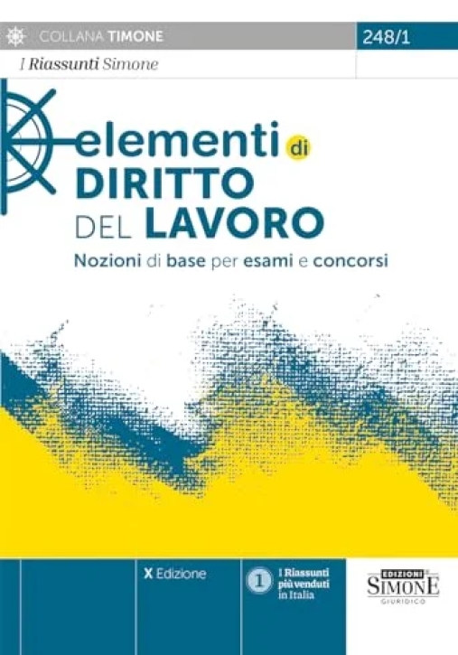 Immagine 0 di Elementi Diritto Del Lavoro 10ed.