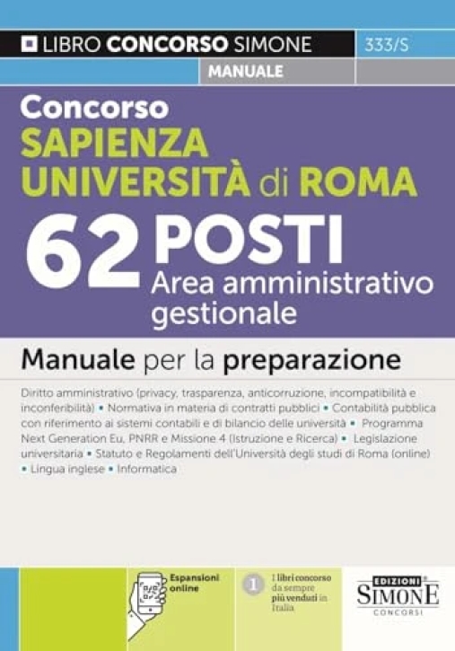 Immagine 0 di 62 Area Amm.vo Gestionale Univ.sapienza