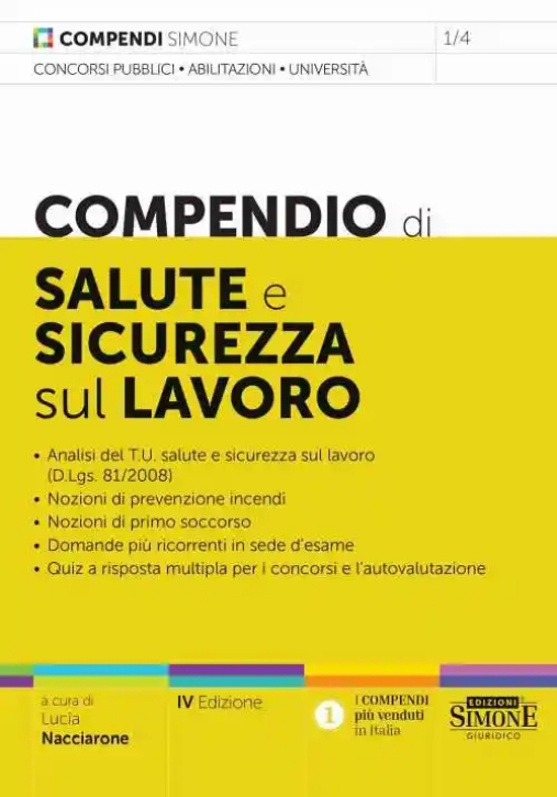 Immagine 0 di Compendio Sicurezza Sul Lavoro 4ed.