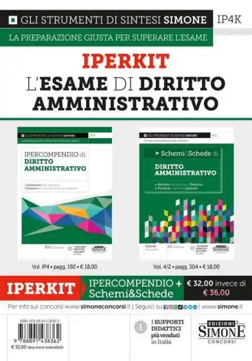 Immagine 0 di Iperkit Esame Dir.amministrativo 2vol.