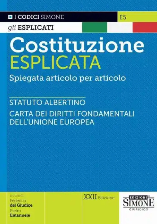 Immagine 0 di Costituzione Esplicata