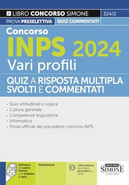 Immagine 0 di Concorso Inps 2024 Vari Profili