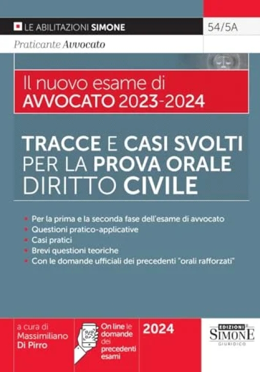 Immagine 0 di Esame Avvocato Orale Civile 202324