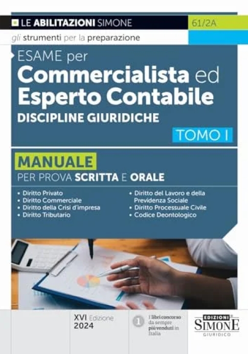 Immagine 0 di Esame Commercialista Esperto Contabile - Tomo2 - Manuale Prova Scritta O