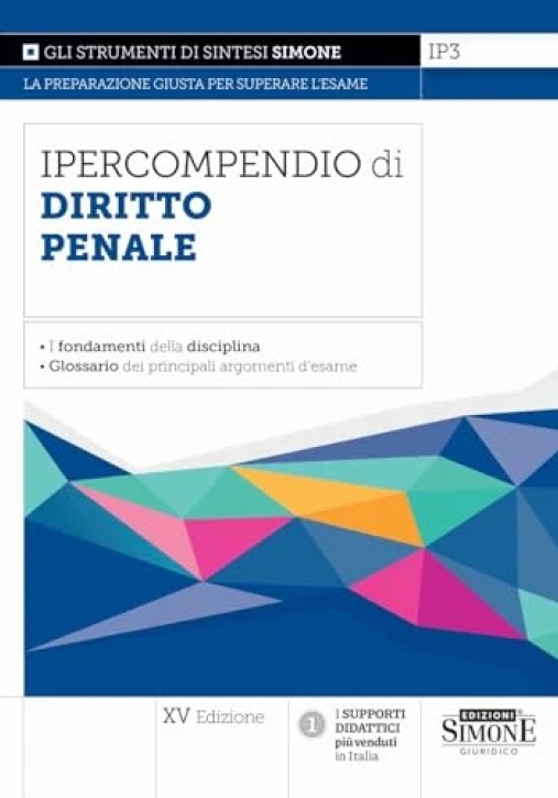 Immagine 0 di Ipercompendio Diritto Penale 15ed.